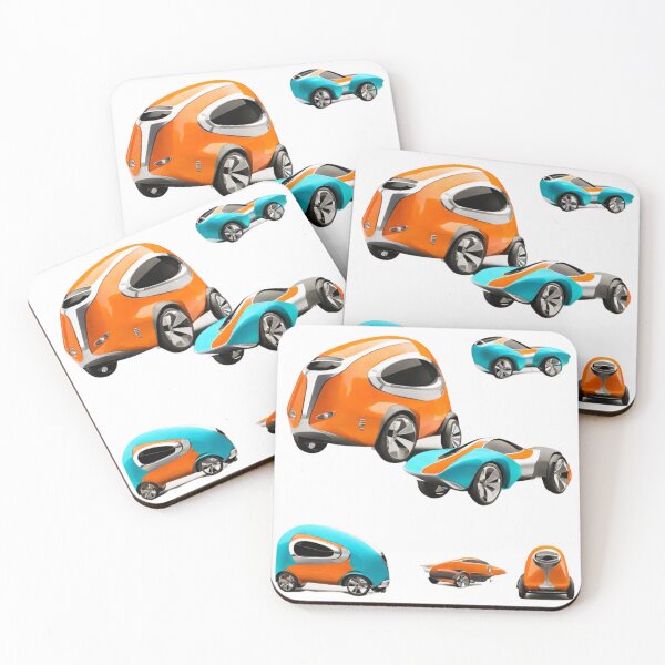 Item preview, future car, retro compact style designed and sold by janjacbu.