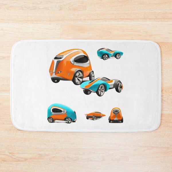 Item preview, future car, retro compact style designed and sold by janjacbu.