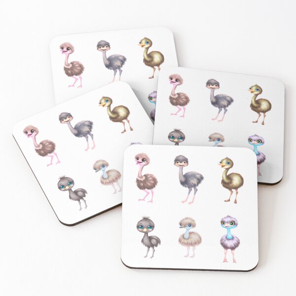 Item preview, Cute Emus designed and sold by TheAnimalZ00.