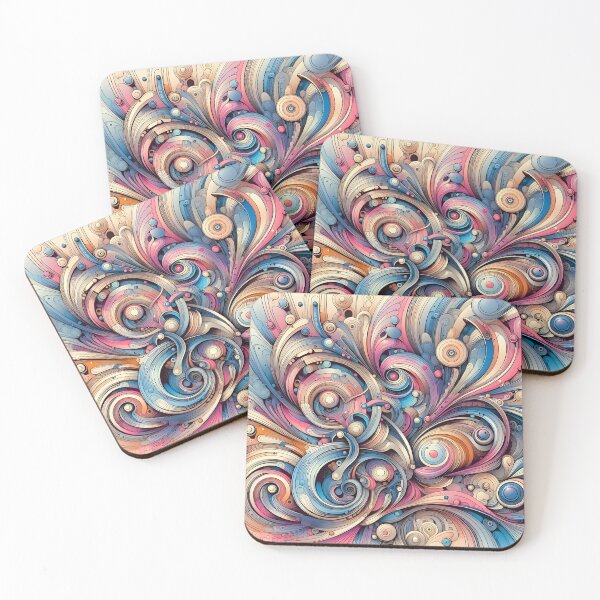 Item preview, Pretty Pastel Colorful Abstract Design designed and sold by Alessei.