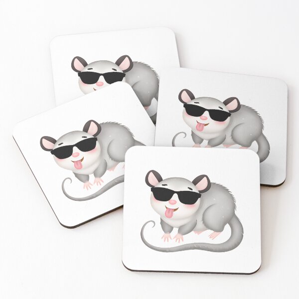 Item preview, Cool Opossum Wearing Sunglasses designed and sold by TheAnimalZ00.