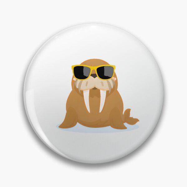 Item preview, Cool Walrus Wearing Sunglasses designed and sold by TheAnimalZ00.