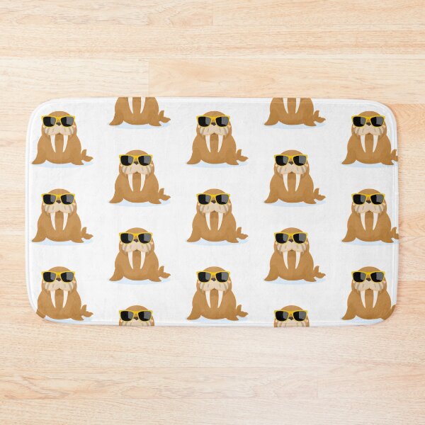 Item preview, Cool Walrus Wearing Sunglasses designed and sold by TheAnimalZ00.