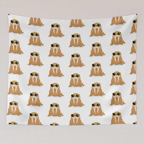 Item preview, Cool Walrus Wearing Sunglasses designed and sold by TheAnimalZ00.