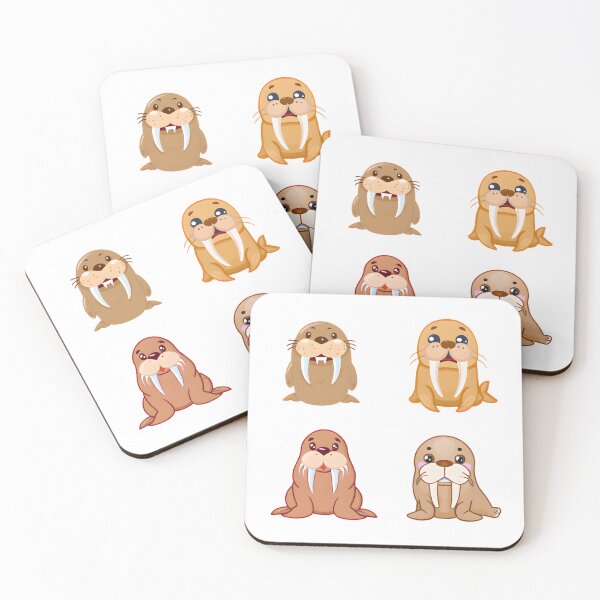 Item preview, Cute Baby Walruses designed and sold by TheAnimalZ00.