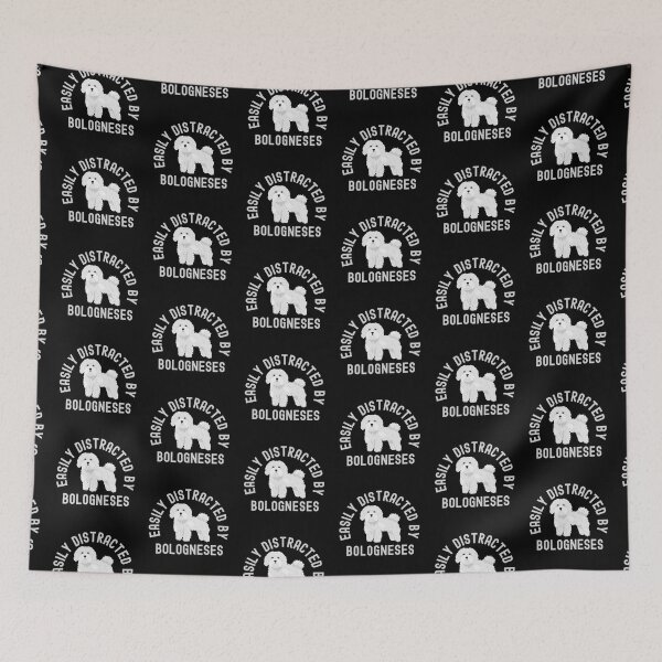 Item preview, Easily Distracted By Bologneses designed and sold by TheAnimalZ00.