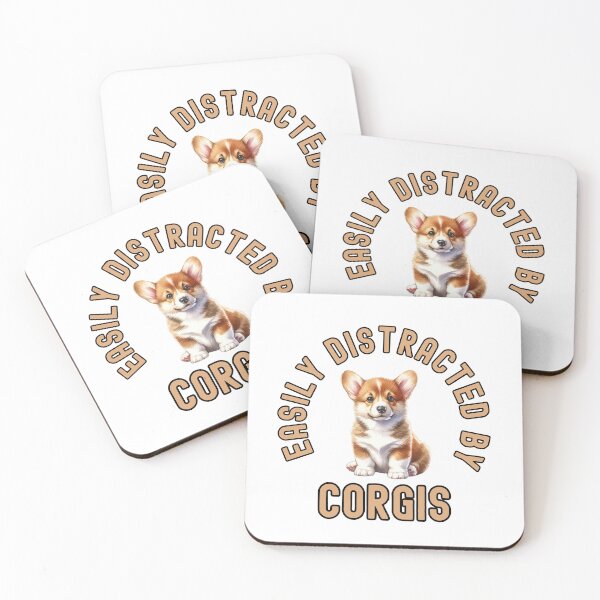 Item preview, Easily Distracted By Corgis designed and sold by TheAnimalZ00.