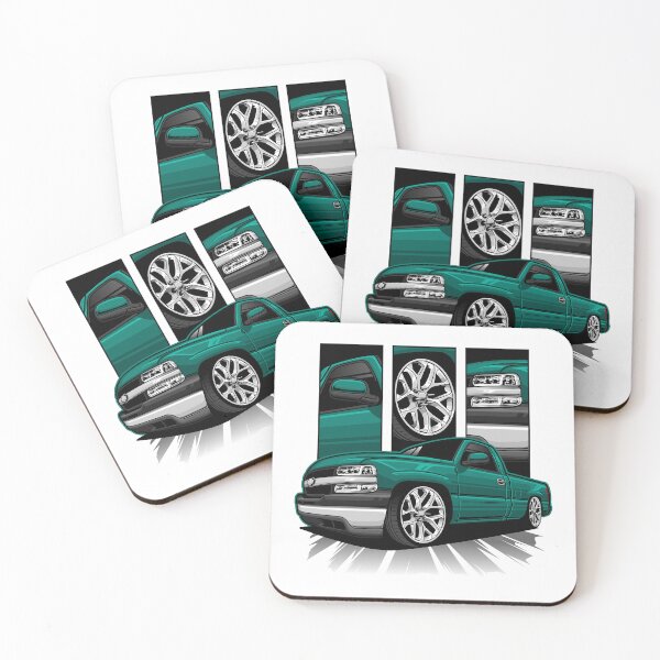 Item preview, Chevrolet Silverado 1500 Green designed and sold by vektoranda.