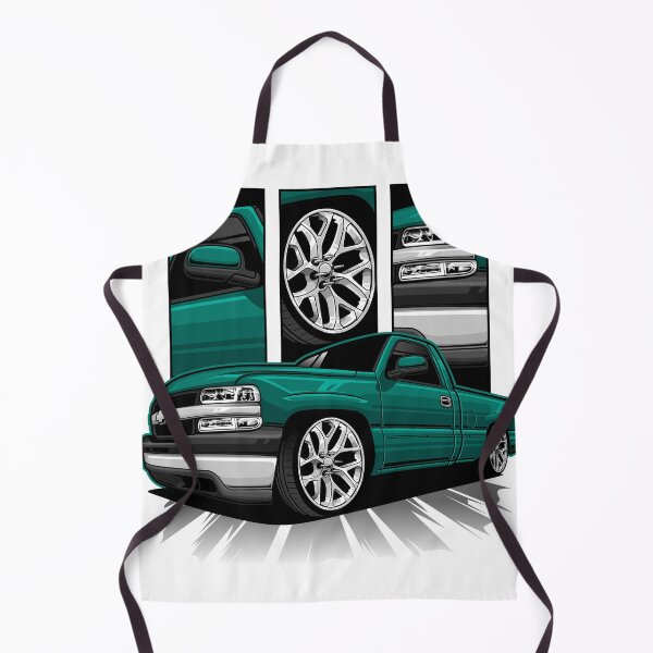 Item preview, Chevrolet Silverado 1500 Green designed and sold by vektoranda.