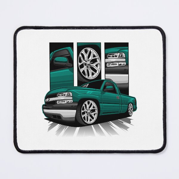 Item preview, Chevrolet Silverado 1500 Green designed and sold by vektoranda.