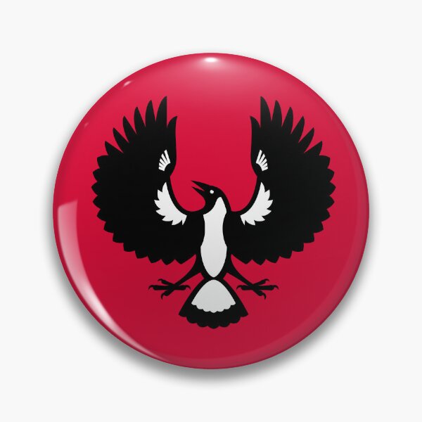 Item preview, Piping Shrike Flag – Australian Pale (Red) designed and sold by Flags4Australia.