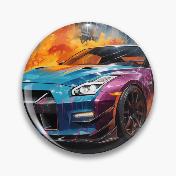 Item preview, Super-cars-Upscale-GTR designed and sold by PixelPusherArt.