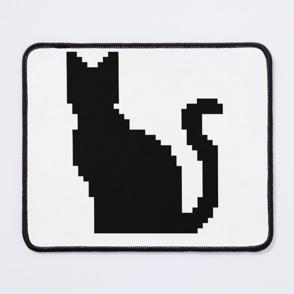 Item preview, Black Cat Pixel Art designed and sold by SteelCrystal.