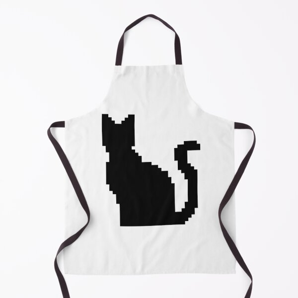 Item preview, Black Cat Pixel Art designed and sold by SteelCrystal.