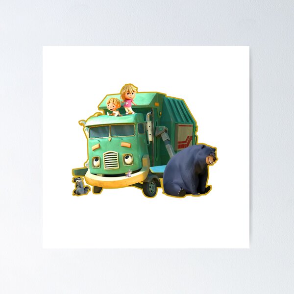 Item preview, Trash Truck Hank cartoon designed and sold by noahsian777.