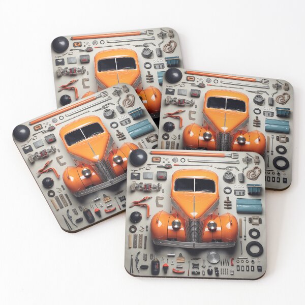 Item preview, 1939 Master Deluxe Classic Car Knolling Craft designed and sold by StefNomadLife.