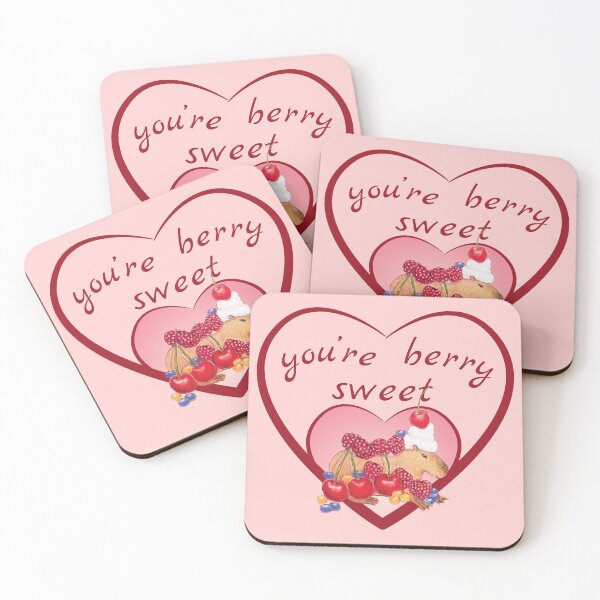 Item preview, you're berry sweet capybara designed and sold by umasharda.