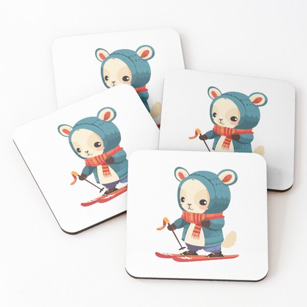 Item preview, Baby rabbit skiing designed and sold by Astralia.