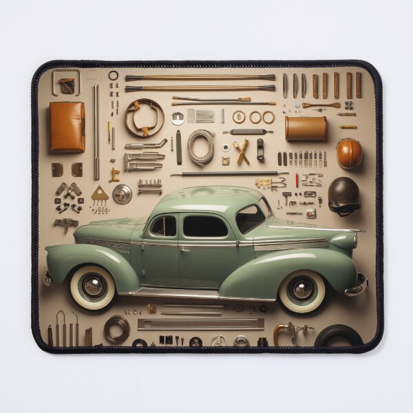 Item preview, 1939 Master Deluxe Classic Car Knolling Craft designed and sold by StefNomadLife.