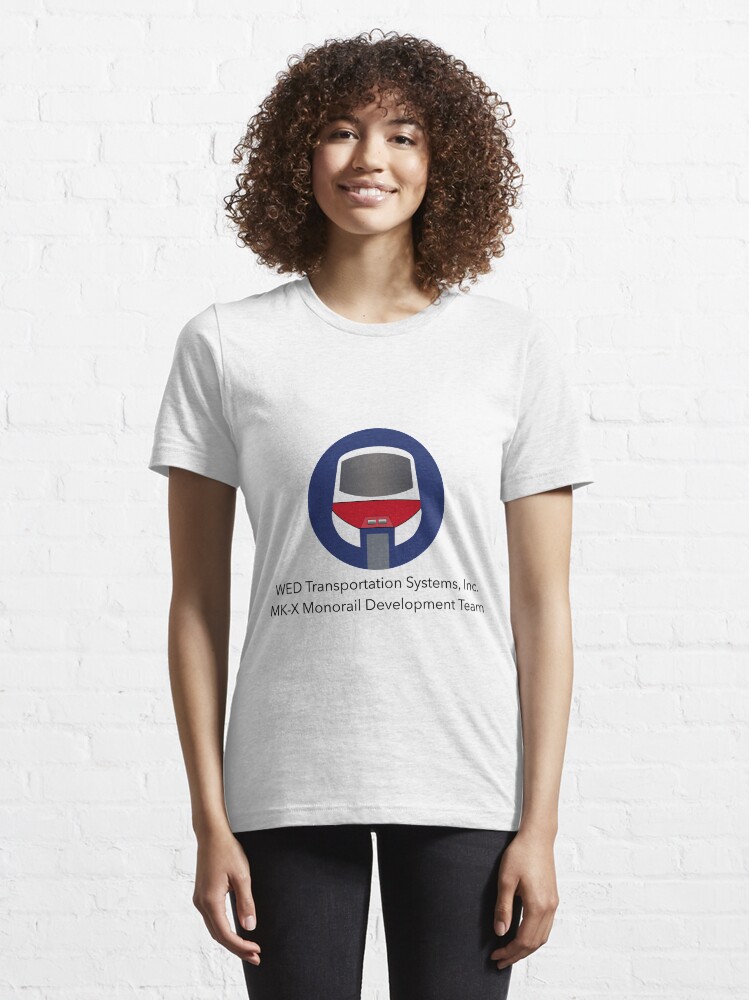 Alternate view of MK-X Monorail Development Team Essential T-Shirt