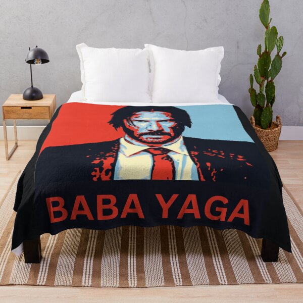 Item preview, Baba Yaga Keanu Reeves Painting designed and sold by Vicky021.