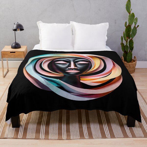 Item preview, Colorful Abstract Face Design #3 designed and sold by George Michael.