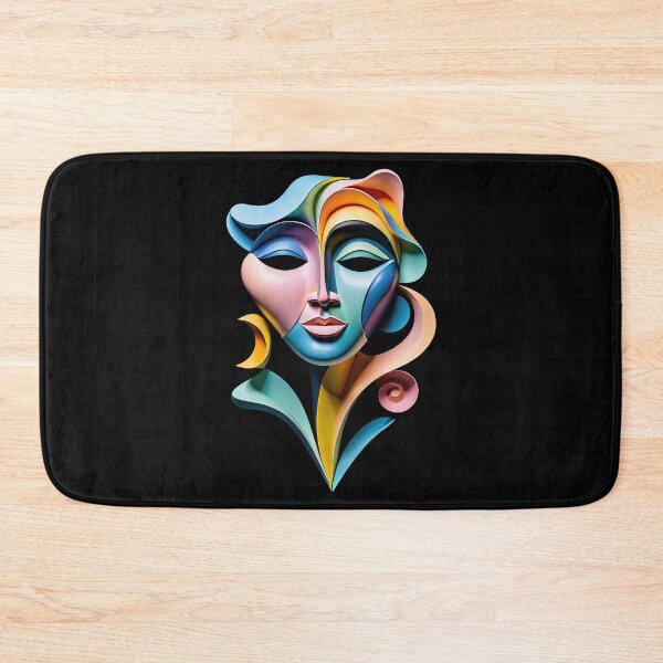 Item preview, Colorful Abstract Face Design #4 designed and sold by George Michael.