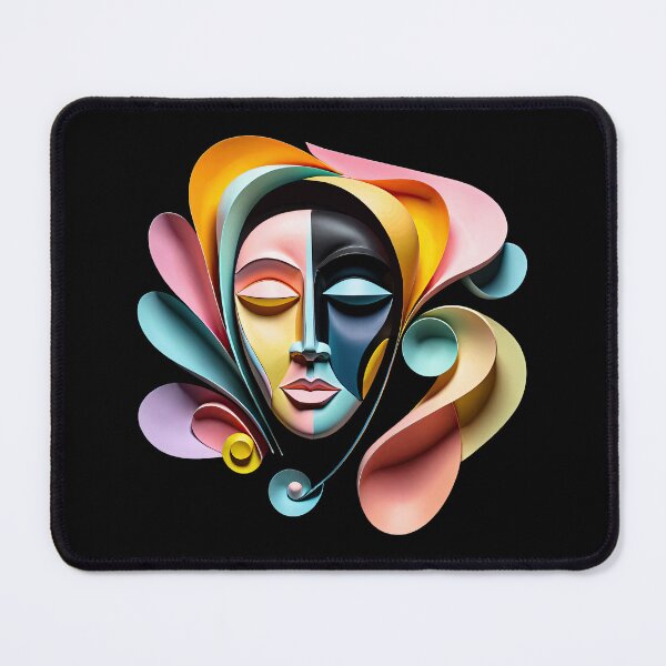 Item preview, Colorful Abstract Face Design #5 designed and sold by George Michael.