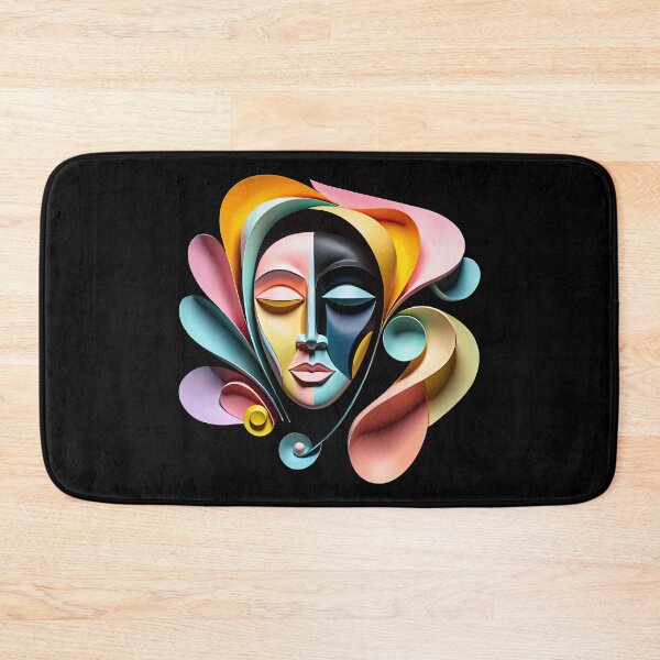 Item preview, Colorful Abstract Face Design #5 designed and sold by George Michael.