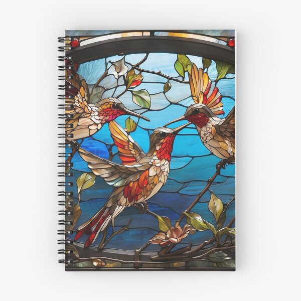 Artikelvorschau, Buntglas-Kolibri-Puzzle entworfen und verkauft von Hershey43.
