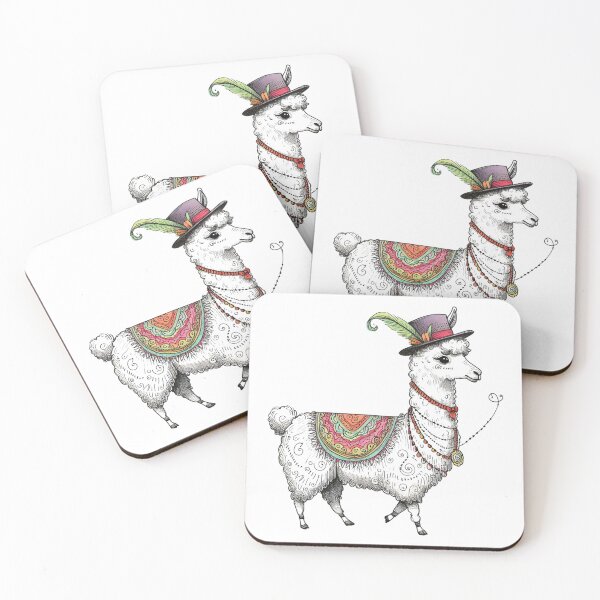 Item preview, Llamazing: Dashing Llama designed and sold by CreatedbyKD.