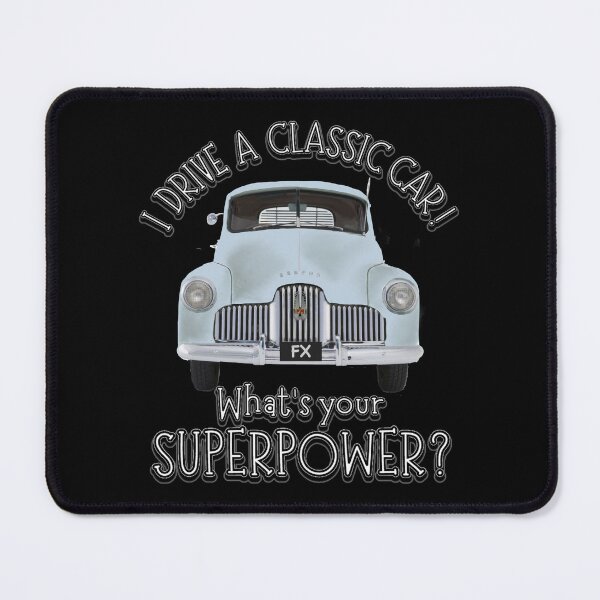 Item preview, Siene Blue FX Holden  - I DRIVE A CLASSIC CAR, whats your SuperPower? designed and sold by Michael van der Hoorn.