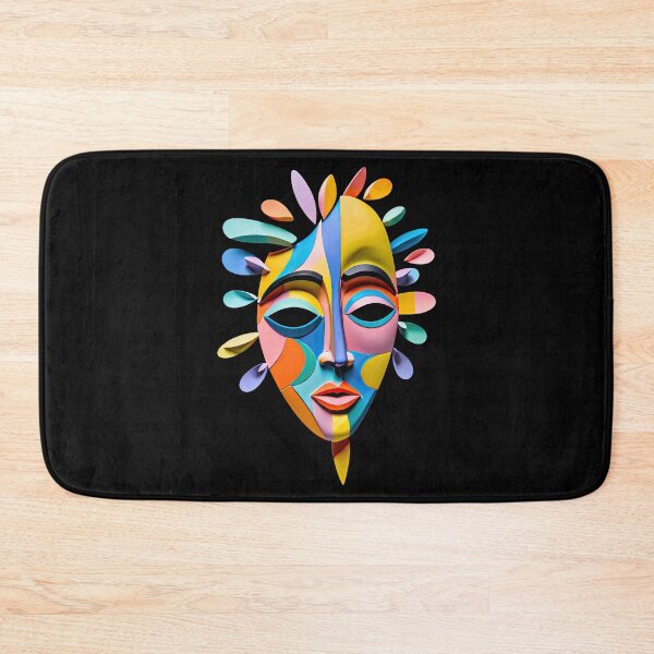 Item preview, Colorful Abstract Face Design #6 designed and sold by George Michael.
