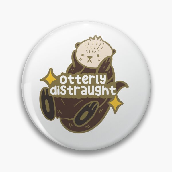 Artikelvorschau, Otterly Disstraught – Otter-Wortspiel entworfen und verkauft von snoozybun.