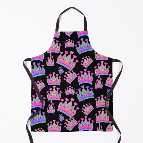 Item preview, Isaiah 62:3 - "The Lord will hold you in His hand - a splendid crown in the hand of God."  Darling Crowns - Hand-drawn in pink and purple with pink, purple, and yellow hearts designed and sold by Victoria Rose.