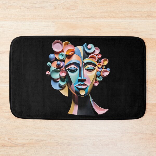 Item preview, Colorful Abstract Face Design #7 designed and sold by George Michael.