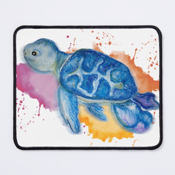 Item preview, Portrait of a turtle in its serene world designed and sold by UlisesTm.