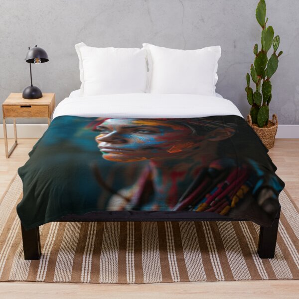 Item preview, Copy of American Indian, Portraits 003 designed and sold by PixelPusherArt.