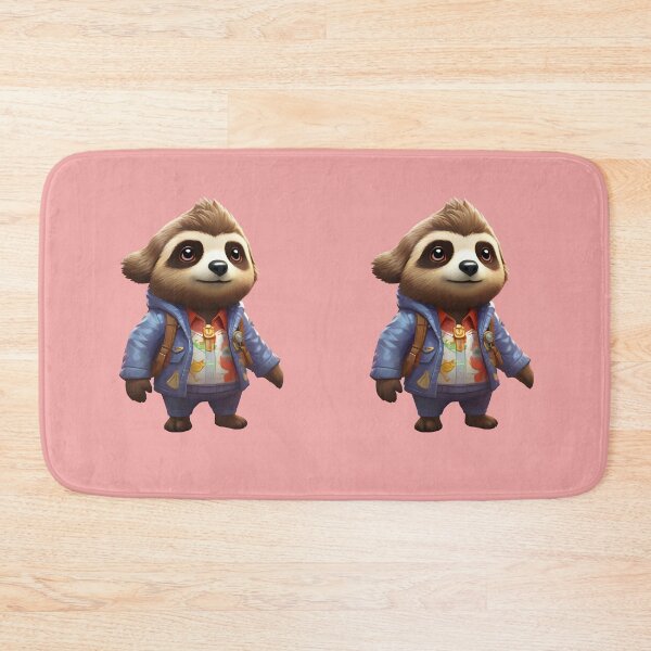 Item preview, winter cute sloth designed and sold by DigiArtFusion.