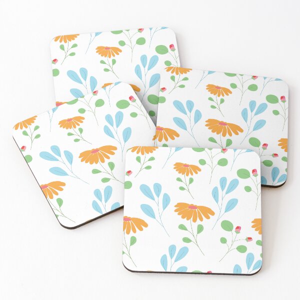 Item preview, Florist chamomile pattern designed and sold by pinkyfish1010.
