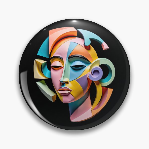 Item preview, Colorful Abstract Face Design #8 designed and sold by George Michael.