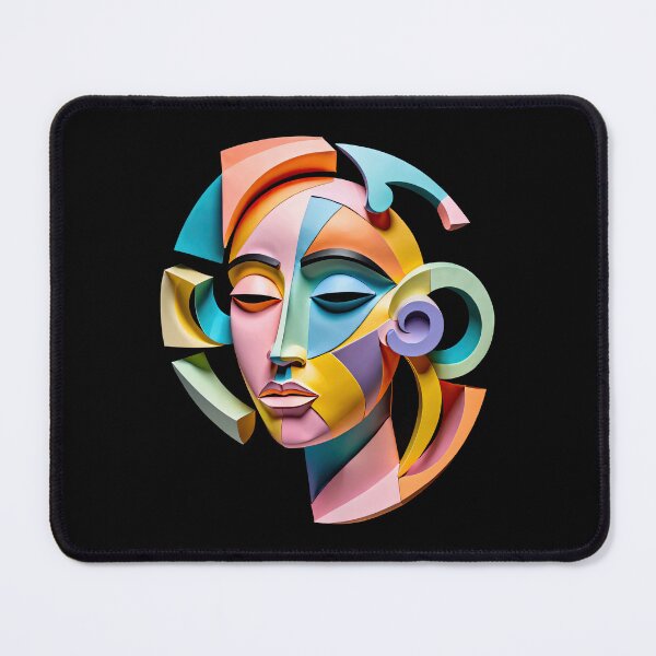 Item preview, Colorful Abstract Face Design #8 designed and sold by George Michael.