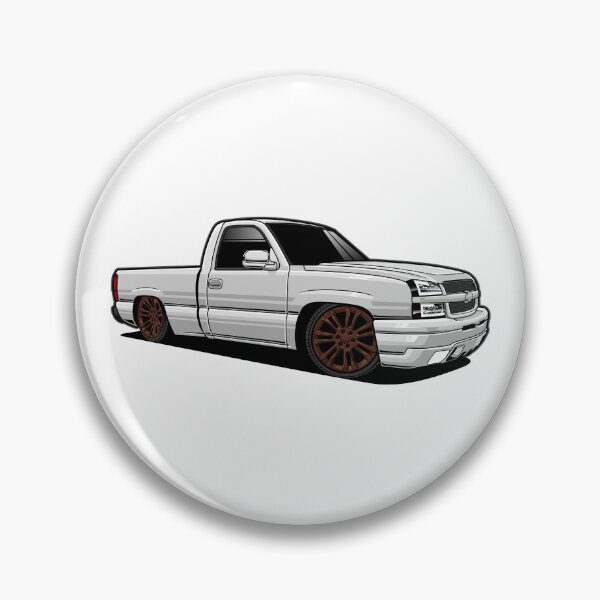 Item preview, Chevrolet Silverado White designed and sold by vektoranda.