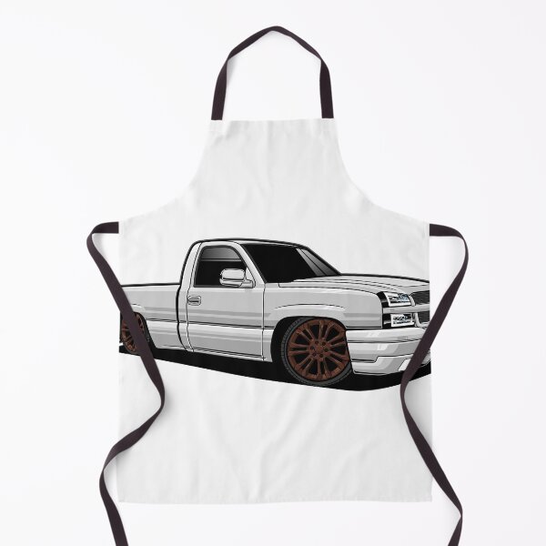 Item preview, Chevrolet Silverado White designed and sold by vektoranda.