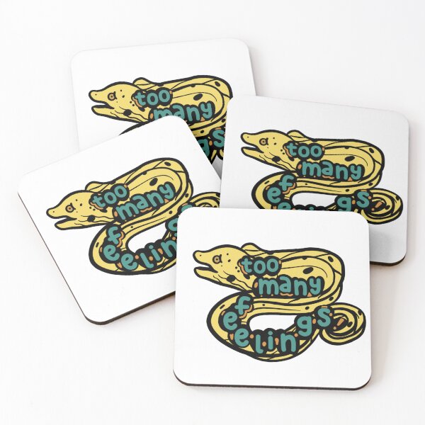 Item preview, Too Many Feelings - Eel designed and sold by snoozybun.