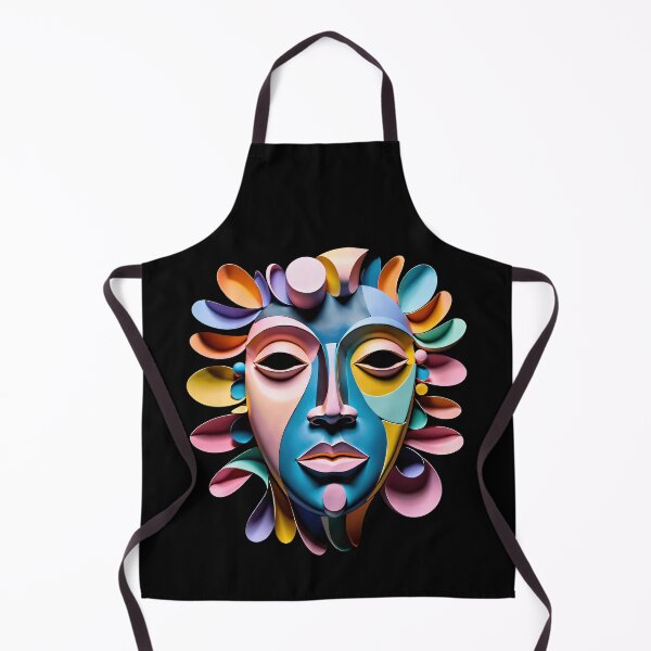 Item preview, Colorful Abstract Face Design #9 designed and sold by George Michael.
