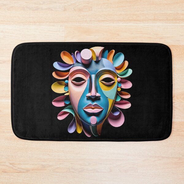 Item preview, Colorful Abstract Face Design #9 designed and sold by George Michael.
