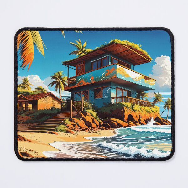 Item preview, Beach House #1 designed and sold by DividedFortune.