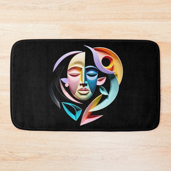 Item preview, Colorful Abstract Face Design #10 designed and sold by George Michael.