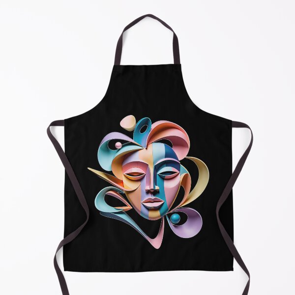 Item preview, Colorful Abstract Face Design #11 designed and sold by George Michael.